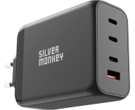 SILVER MONKEY sieciowa GaN 200W USB-C PD + USB 3.0 QC B - 1097686 - zdjęcie 3